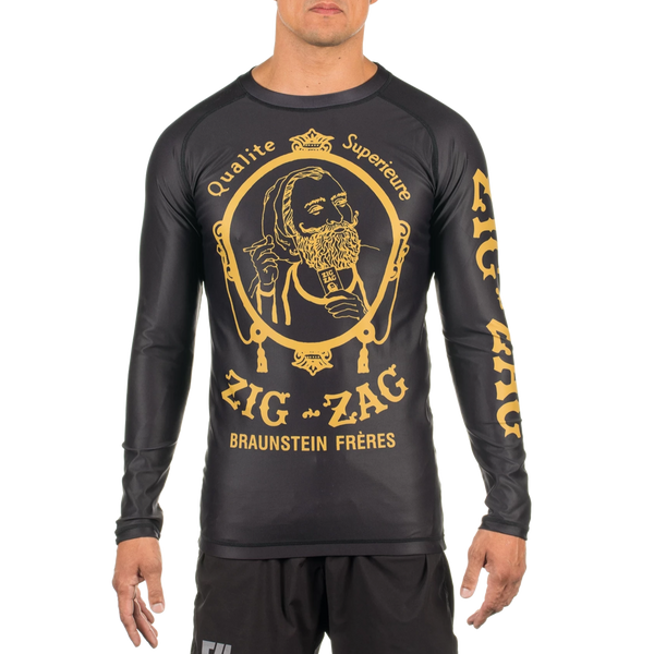 トップス CLANE RASH GUARD HUGE SHIRTS Zig-Zag Rash Guard – E4 Gear