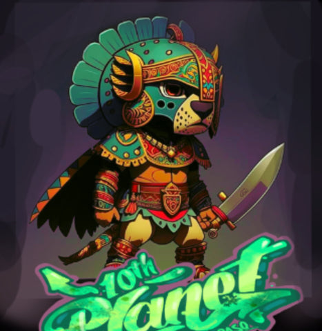 10th planet Aztec jaguar warrior